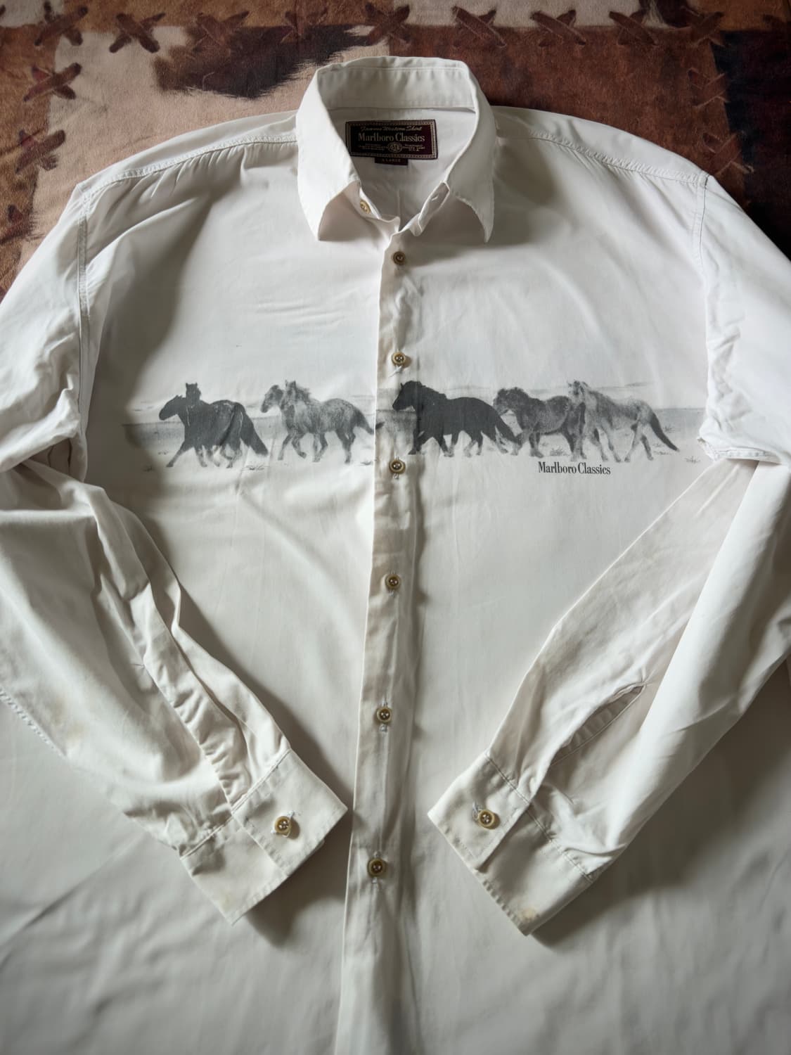 Malboro classic Horses print Shirt 상품이미지3
