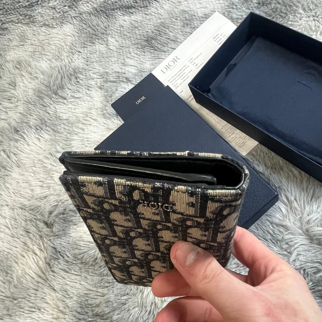 디올 오블리크 장지갑 백화점판 상품이미지5
