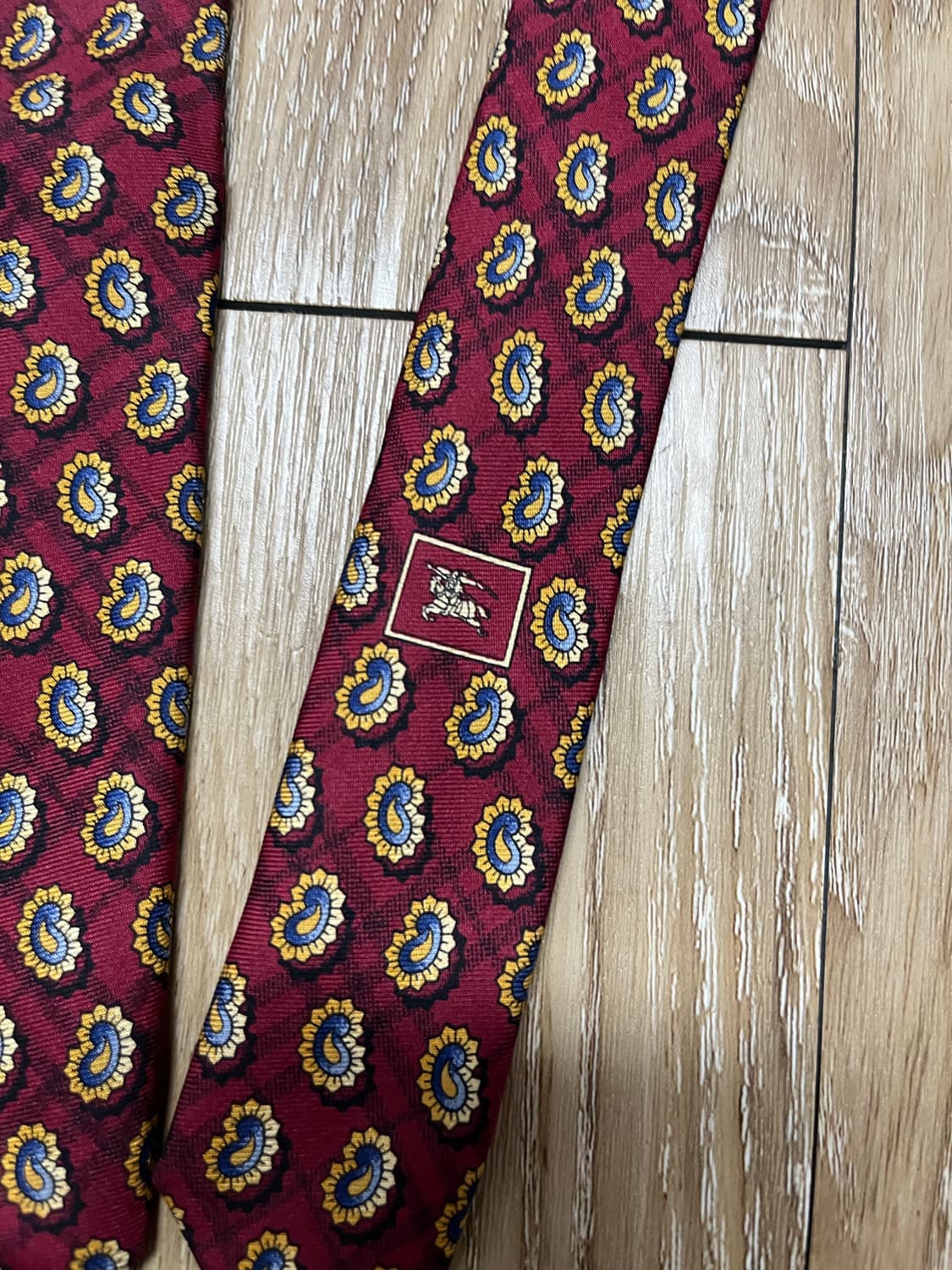 버버리 페이즐리 넥타이 상품이미지2