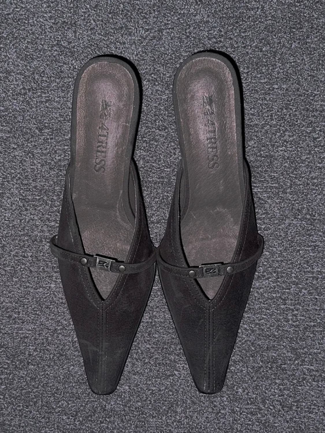 포트리스 ESSENTIAL WAXED MULES 01 GRAY 235 상품이미지1