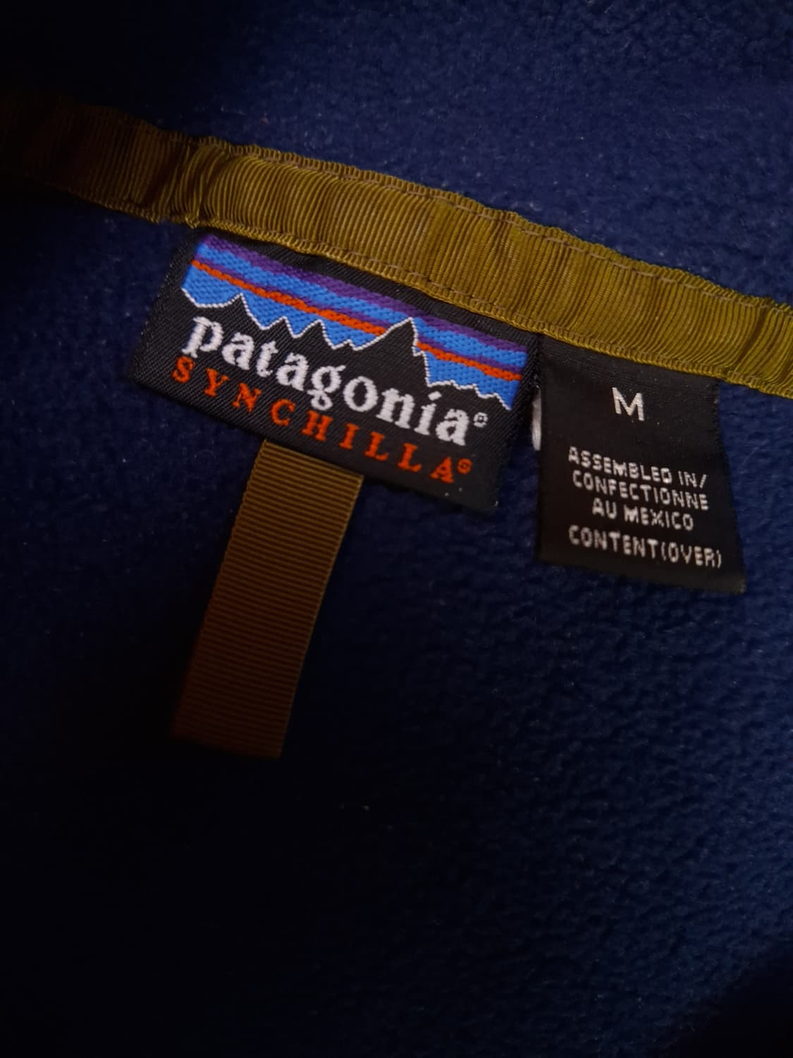 오리지날 90's 파타고니아 신칠라 스냅티 플리스 풀오버 상품이미지5