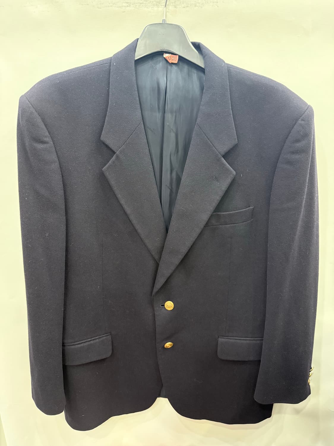 발렌티노 네이비 금장 버튼 자켓 상품이미지1