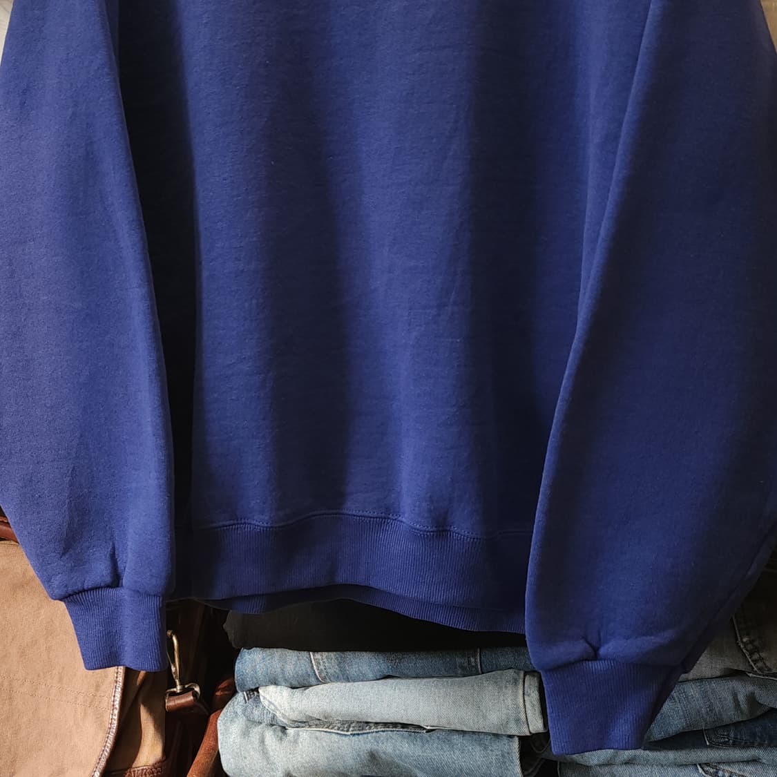 90s Lee 빈티지 스웻셔츠 플레인 스웻셔츠 블루 xl 상품이미지6