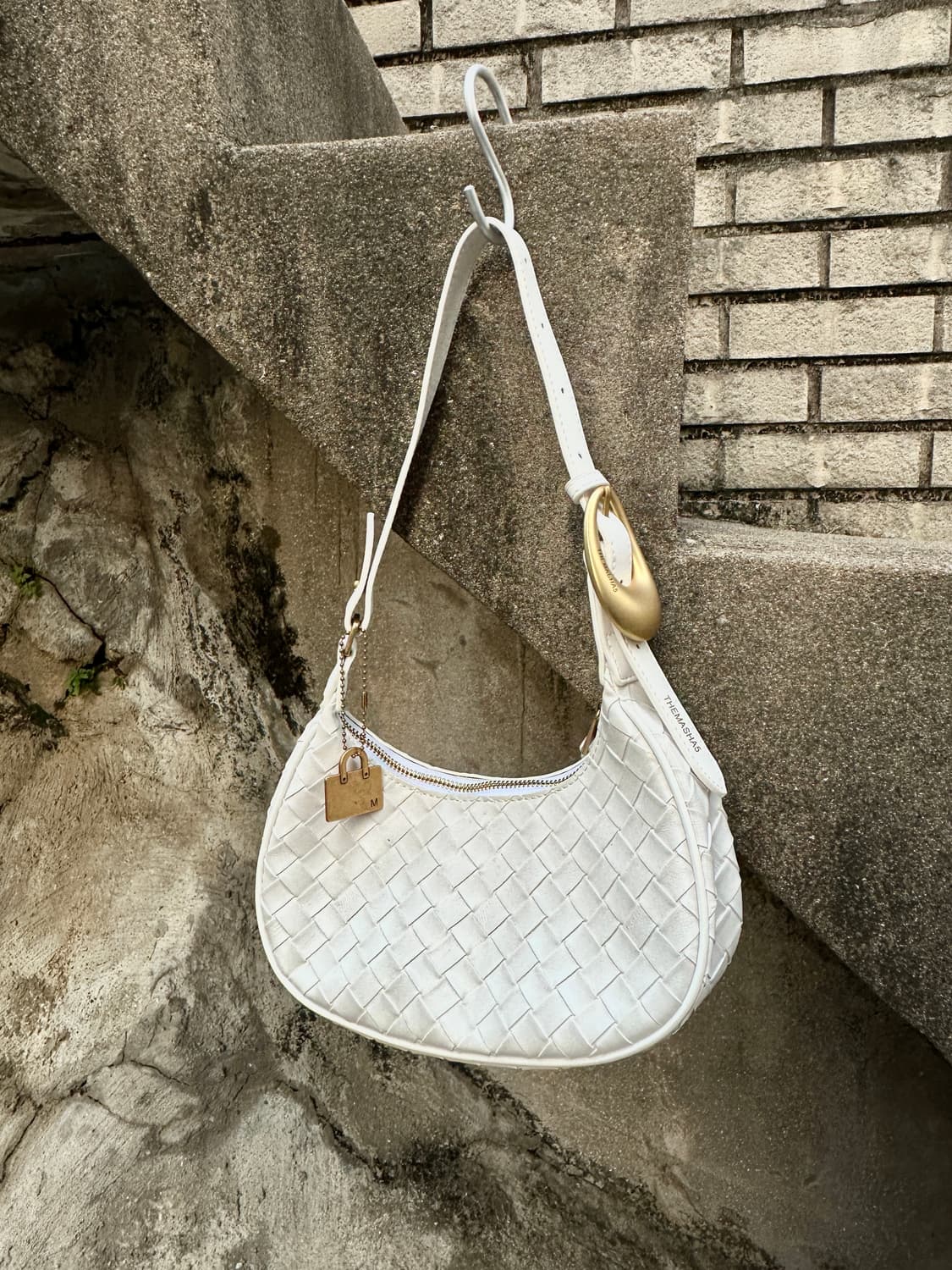 Vintage white shoulder bag 상품이미지1