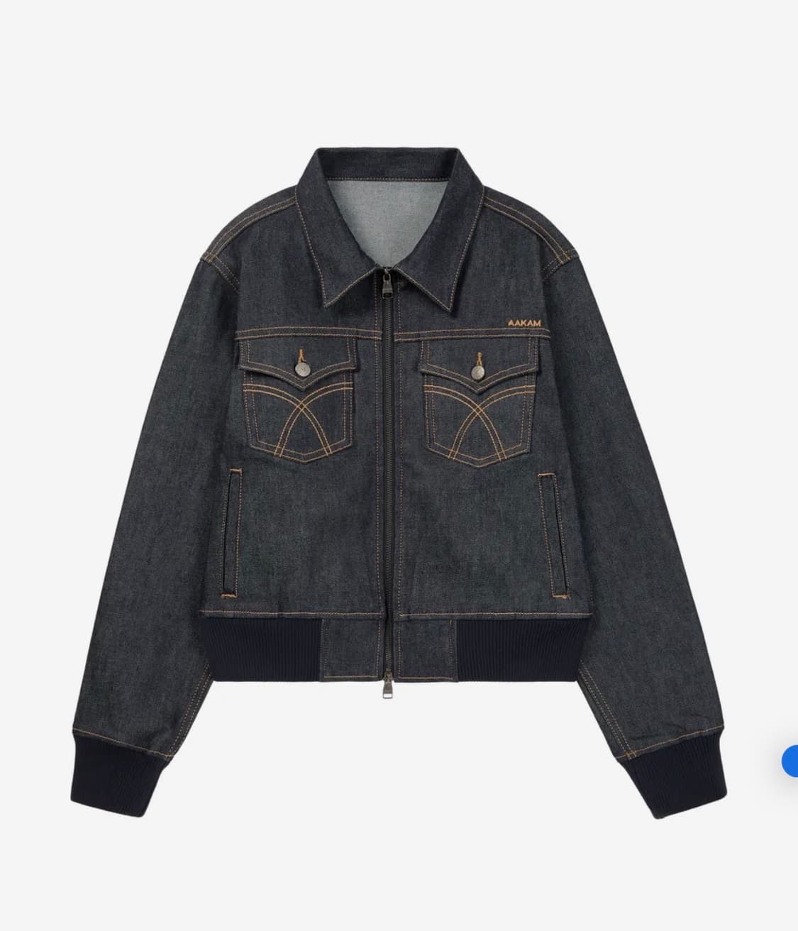 아캄 Banding Denim Jacket (Dark Blue) 2 상품이미지1