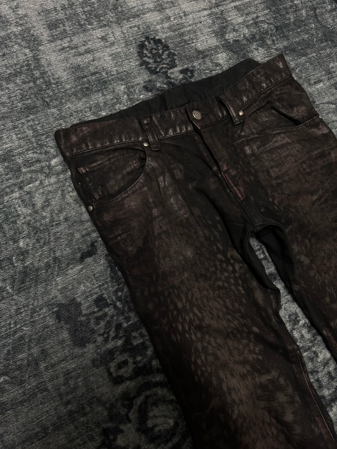 Tornado mart python lame coating boots c 상품이미지2