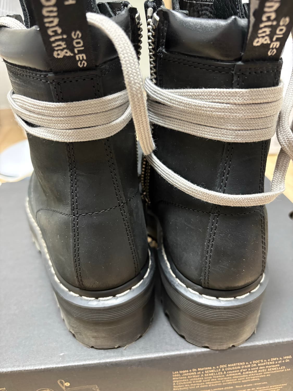 닥터마틴 릭오웬스 스틸토 부츠 상품이미지2