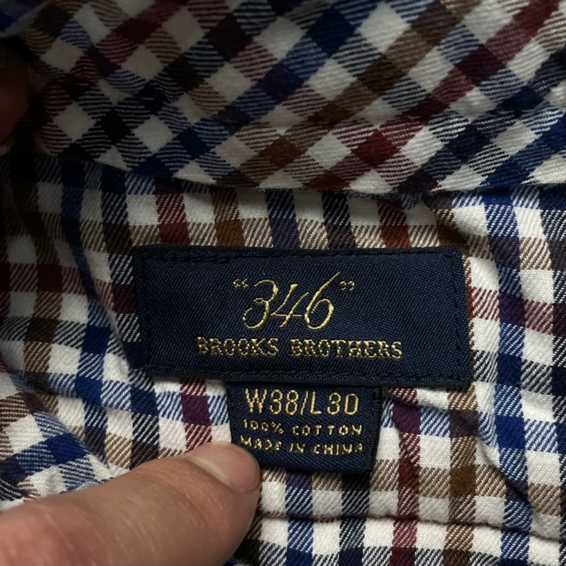 38 브룩스브라더스 코듀로이 팬츠  상품이미지3