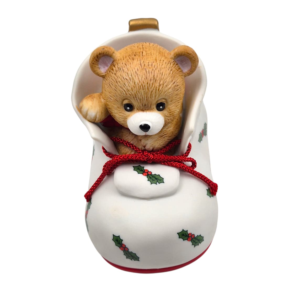 00s 세토 크리스마스 부츠 베어 도자기 오르골 상품이미지2