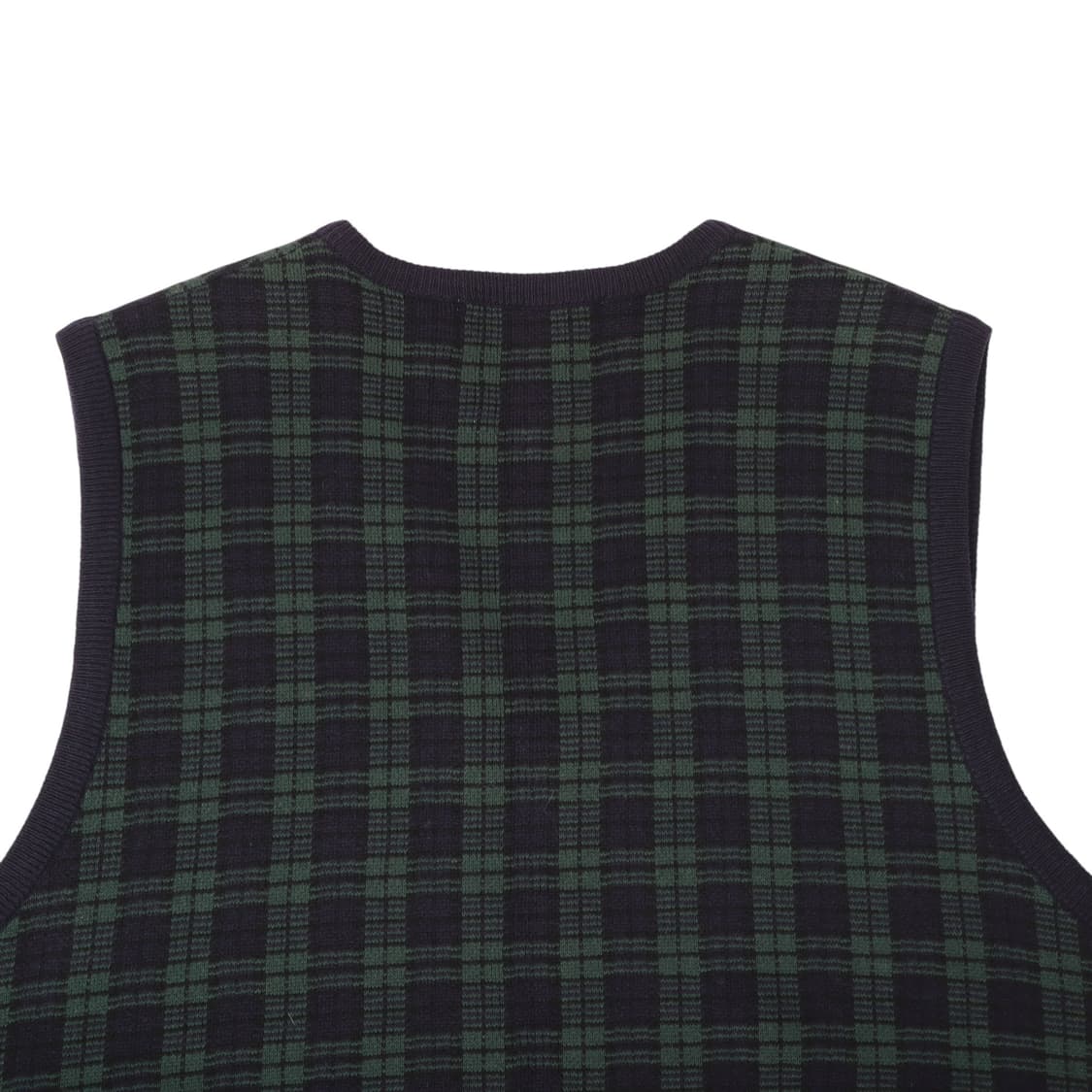 90s 폴로 랄프로렌 그린 타탄체크 니트 베스트 상품이미지6