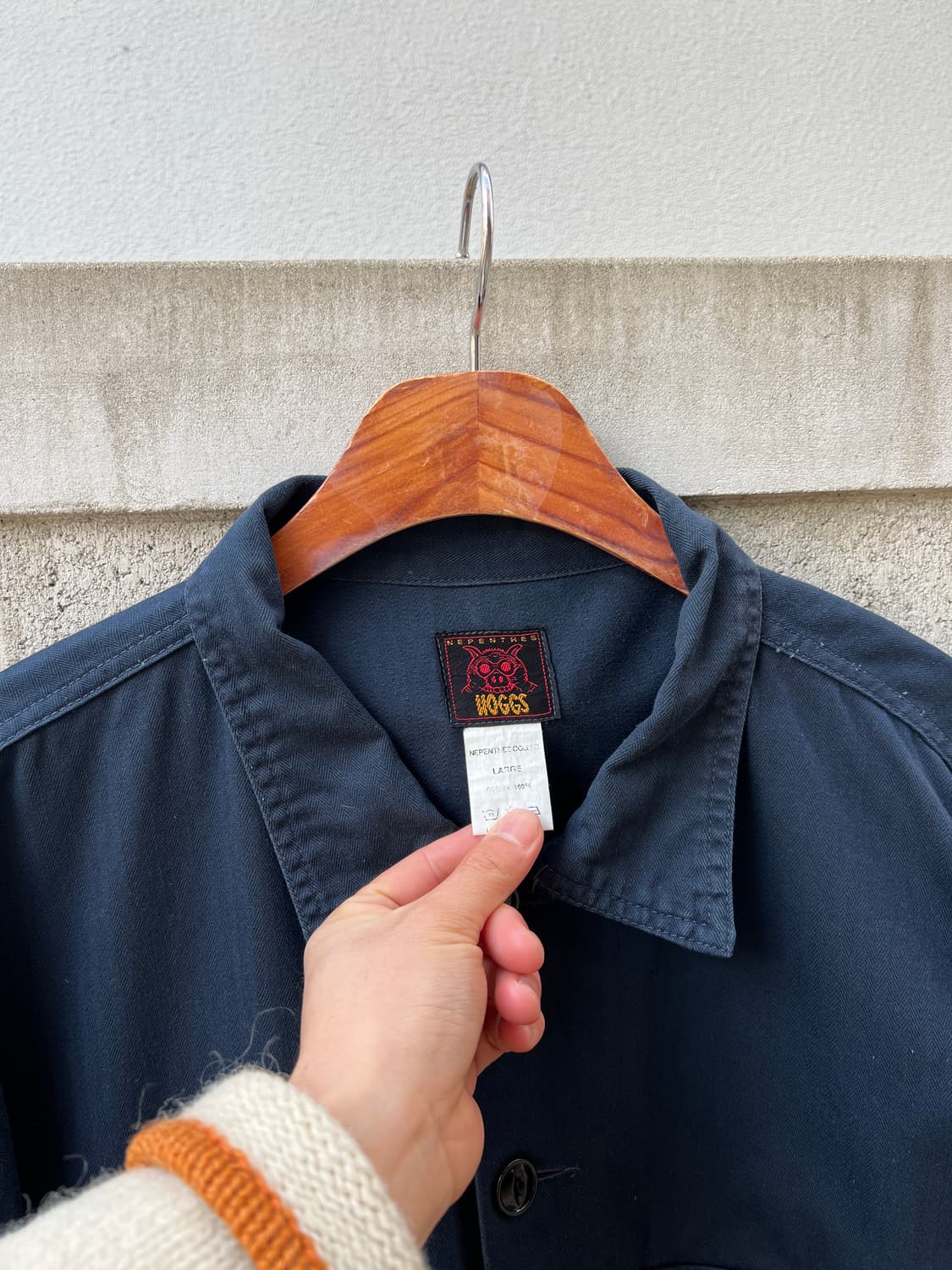 HOGGS NEPENTHES HBT JACKET 네펜데스 헤링본워크자켓 상품이미지6