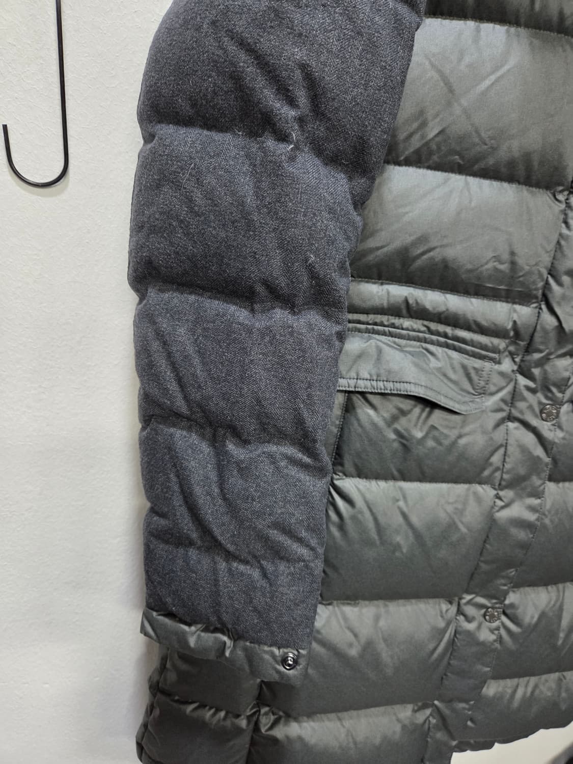 노스페이스 1222-2 여성롱패딩 90 빵빵한 구스롱패딩 화이트라벨 상품이미지4