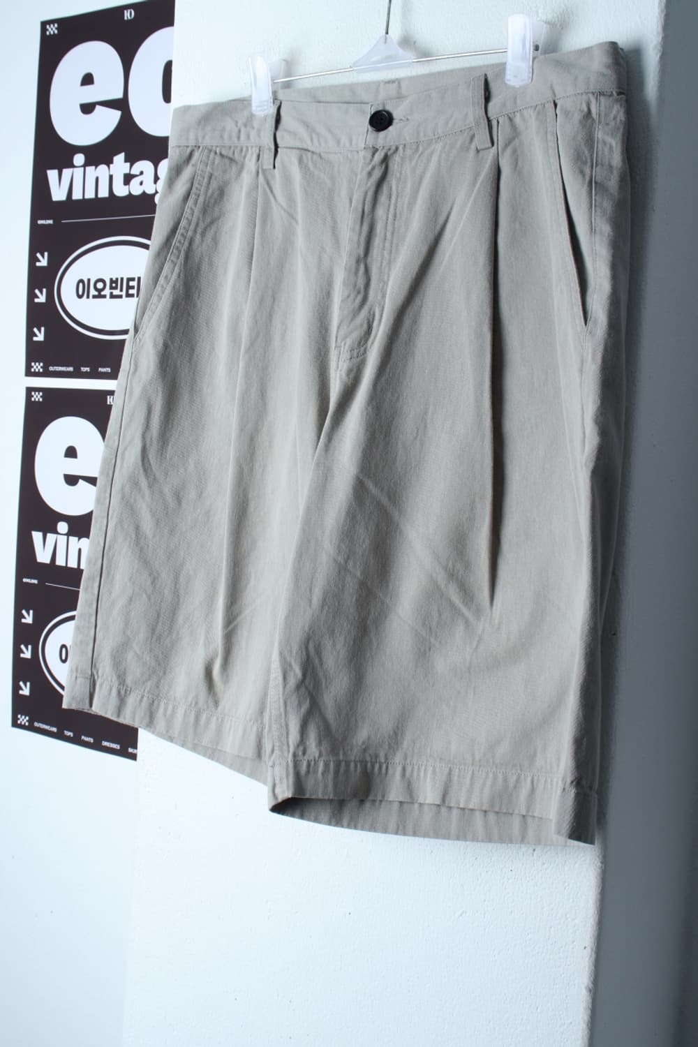(L-XL) 파르티멘토 반바지 팬츠 버뮤다 그레이 치노-P10131 상품이미지1