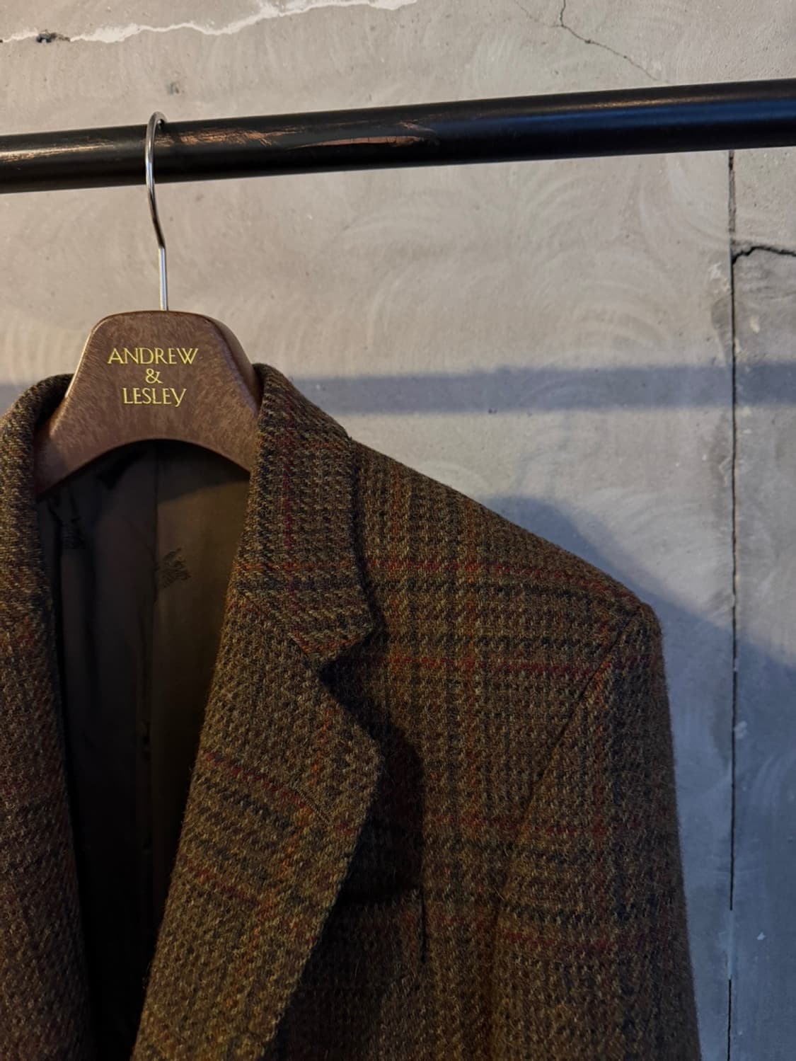 버버리 트위드 스포츠코트 남성100 상품이미지4