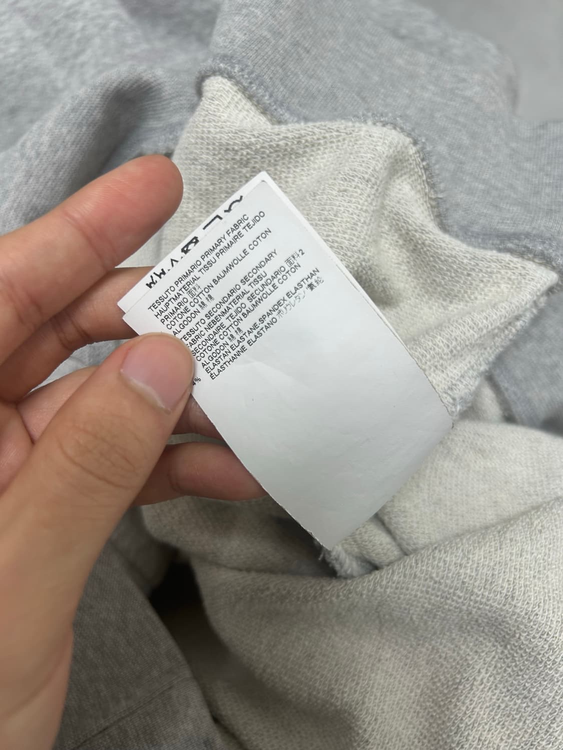 Mm6 비대칭 후드집업 상품이미지5