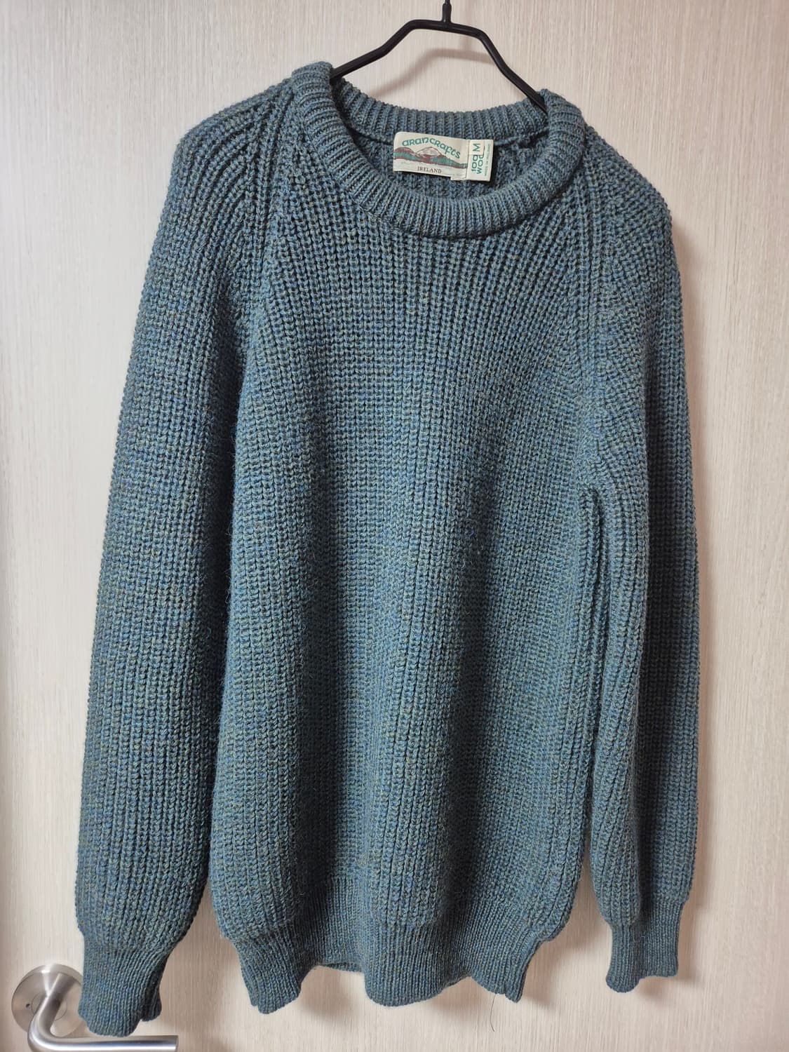 아란크래프트  헤비울 니트 스웨터 라지 상품이미지1