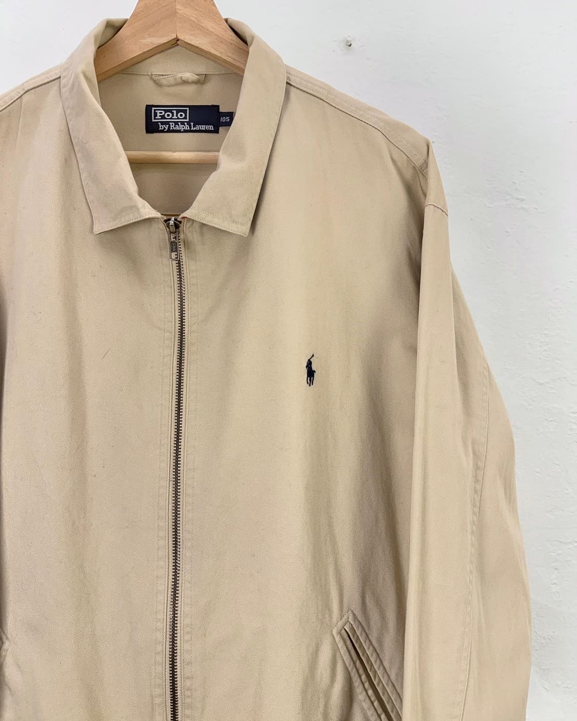 폴로 랄프로렌 베이직 포니 스윙톱 베이지 자켓 상품이미지3