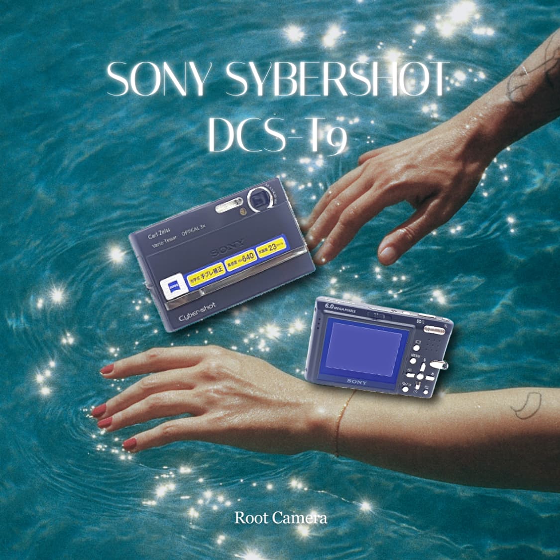 소니 사이버샷 DSC-T9 네이비 블루💙 빈티지 디카 디지털카메라 상품이미지1