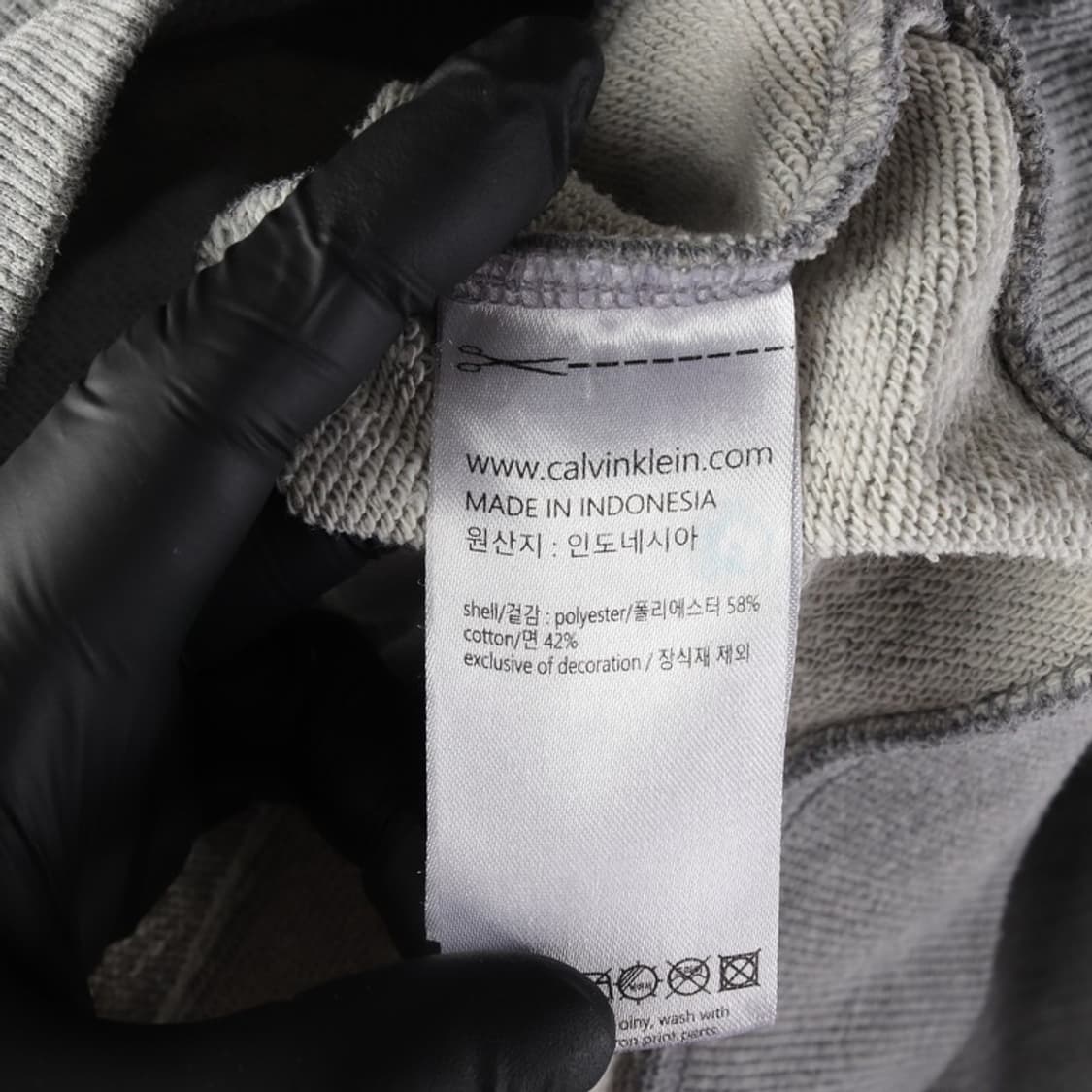 캘빈클라인 퍼포먼스 박스로고 후드티 S 상품이미지6
