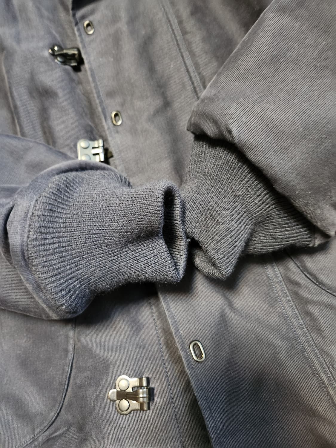 [40 라지] 브론슨 덱후크자켓 네이비 상품이미지5