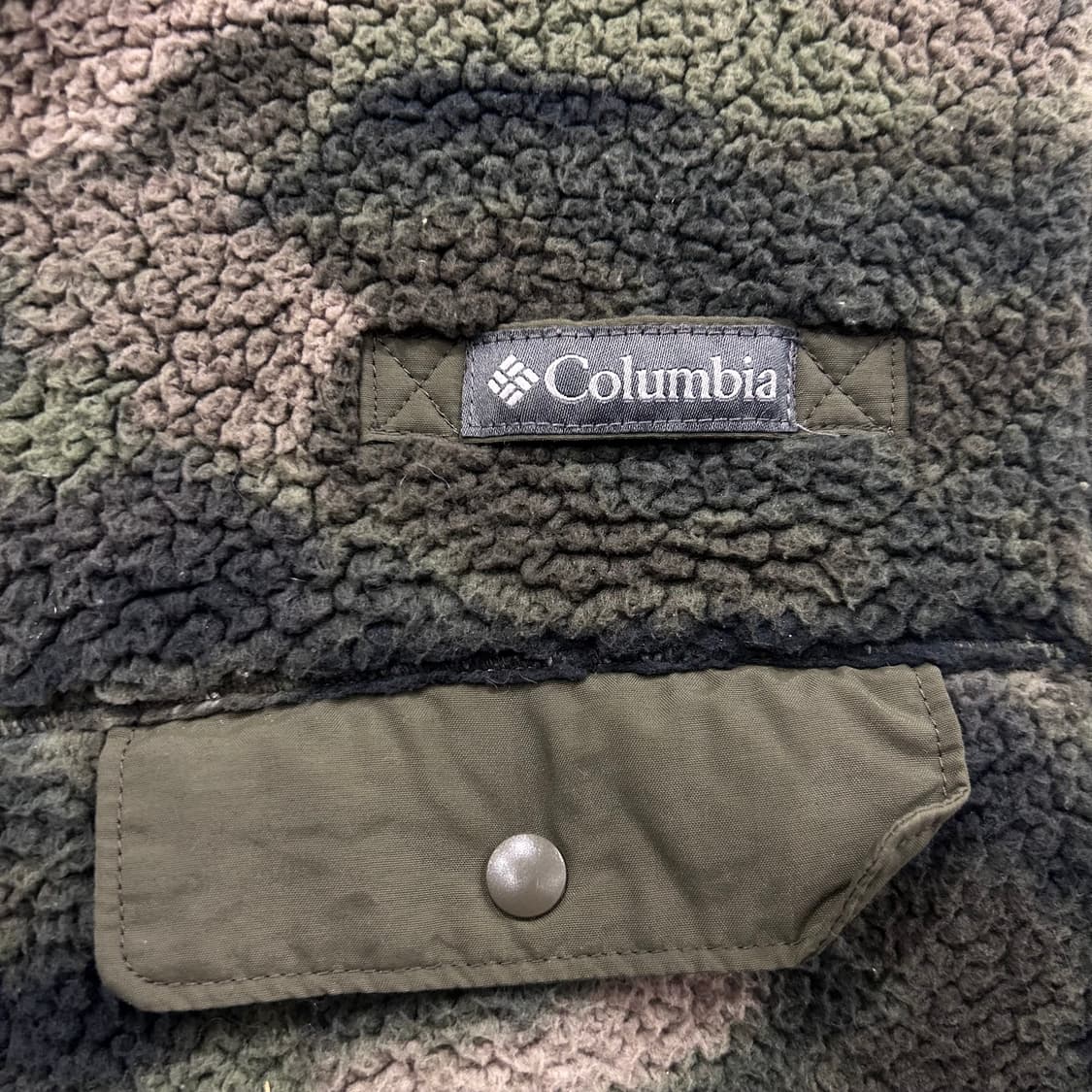 컬럼비아 카모플라쥬 포켓 플리스 베스트 상품이미지3