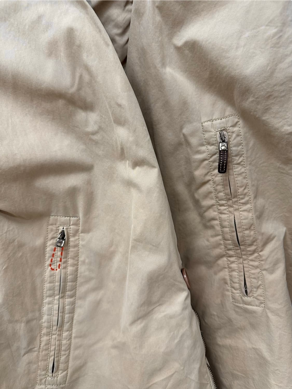 헨리코튼 패딩자켓 베이지 (XL)  상품이미지7