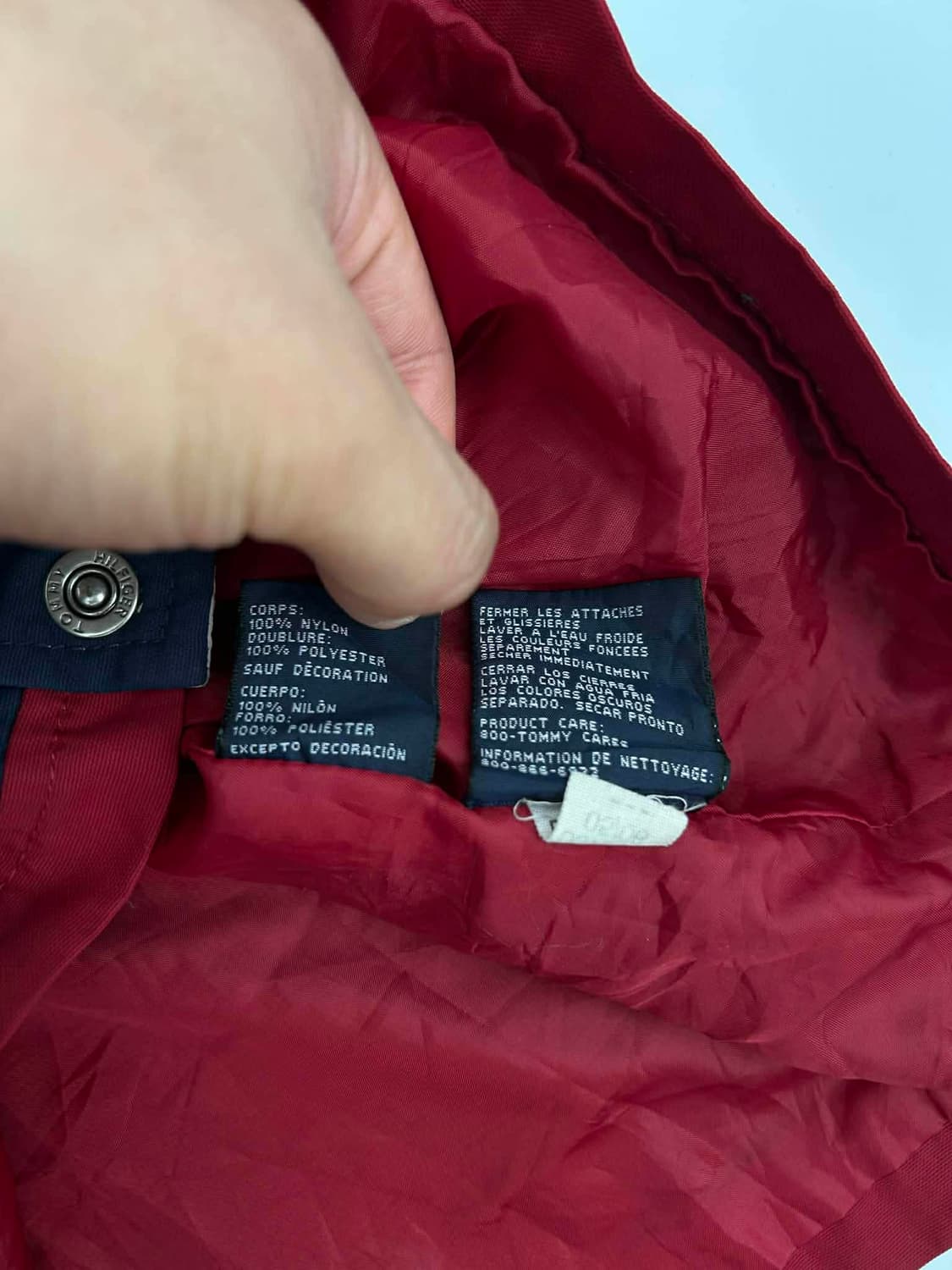 [XXL] 90s 올드 타미힐피거 윈드브레이커 자켓 상품이미지5