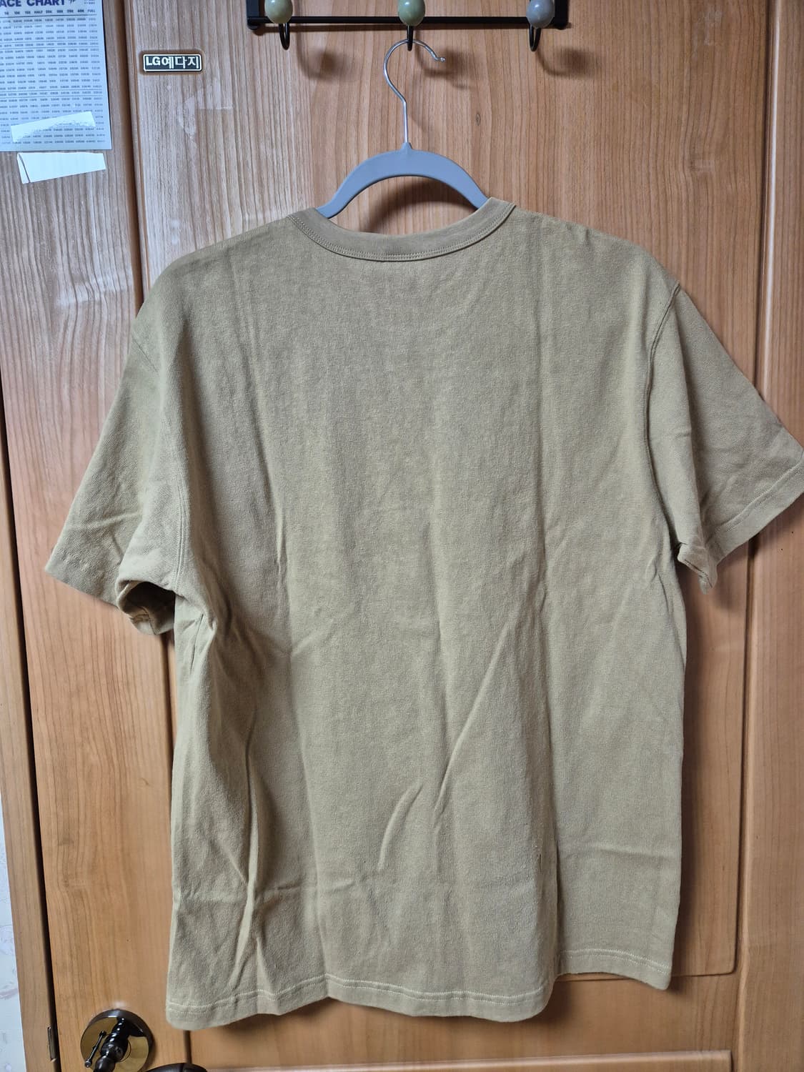 브론슨 논스탁 레트로 바이슨 그래픽 티셔츠 XL 카키 상품이미지2