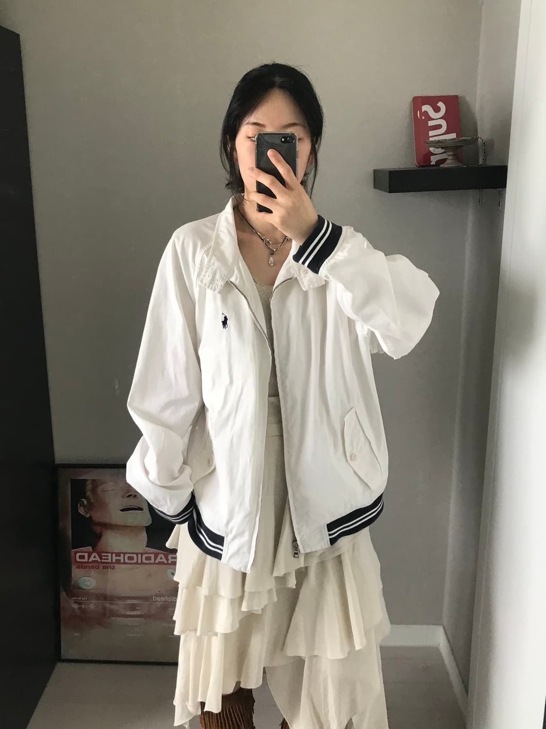 대장급 (주)두산 00년대 폴로 랄프로렌 코튼 면 바라쿠다 자켓 상품이미지4