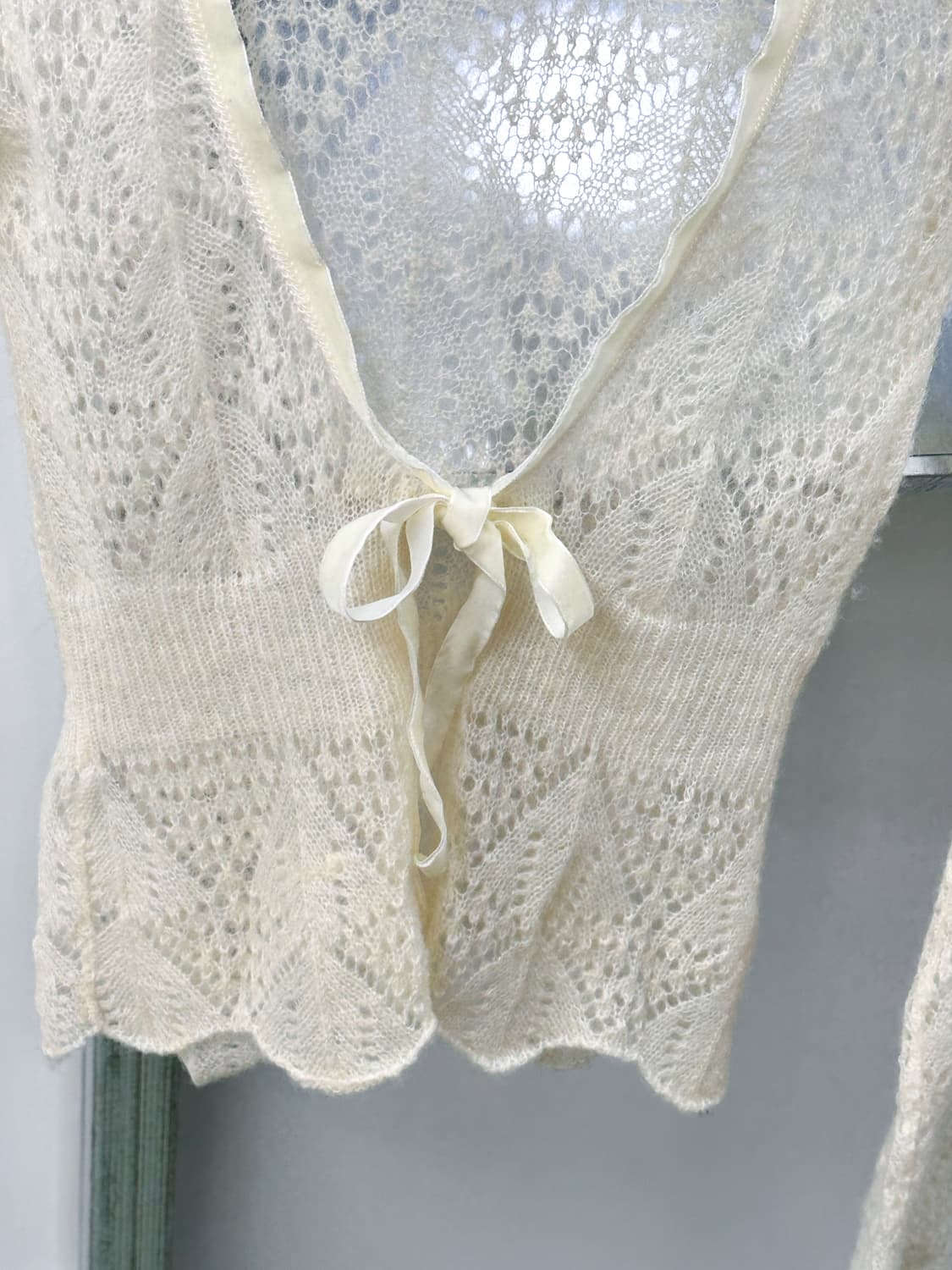 •mohair lace cardigan 상품이미지4