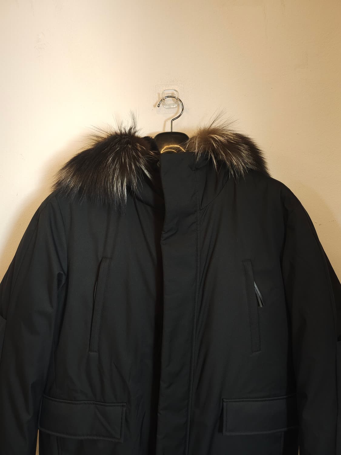 TNGT 사가폭스 프리미엄구스다운 롱패딩 100 L 새제품 상품이미지10