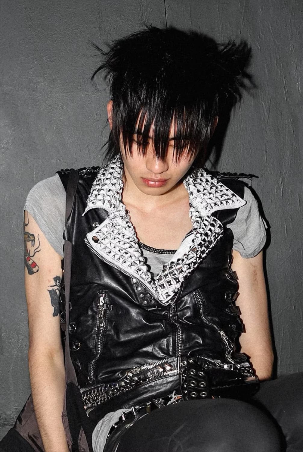 발망 데카르넹 2011ss 레더베스트 상품이미지1