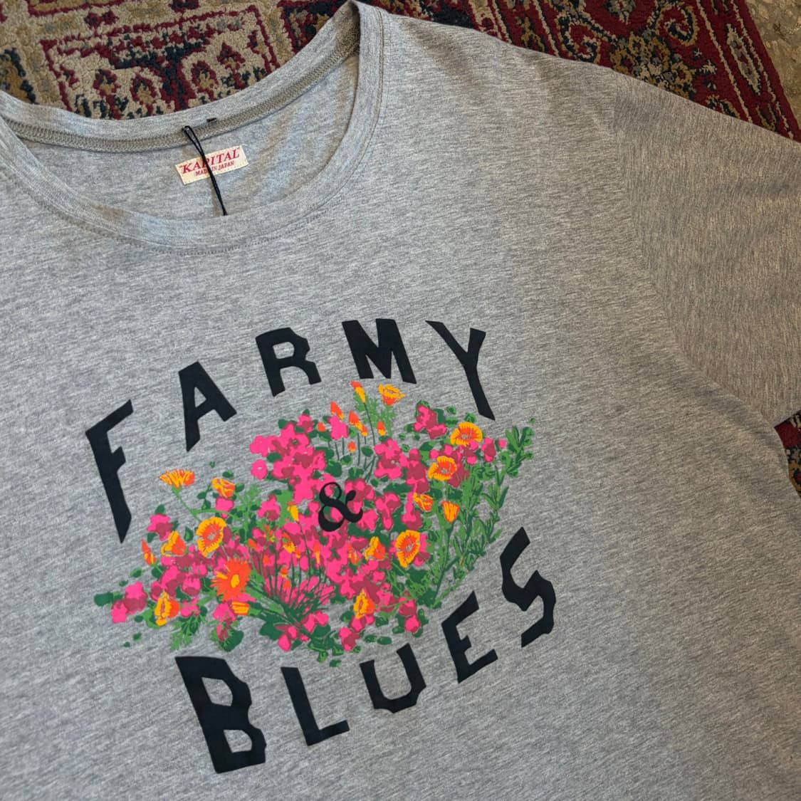 캐피탈 FARMY & BLUES 반팔 티셔츠 [ 100 ] 상품이미지2