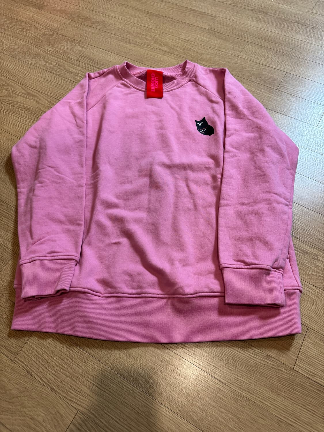 Lucky chouette 럭키슈에뜨 10주년기념 맨투맨 상품이미지1