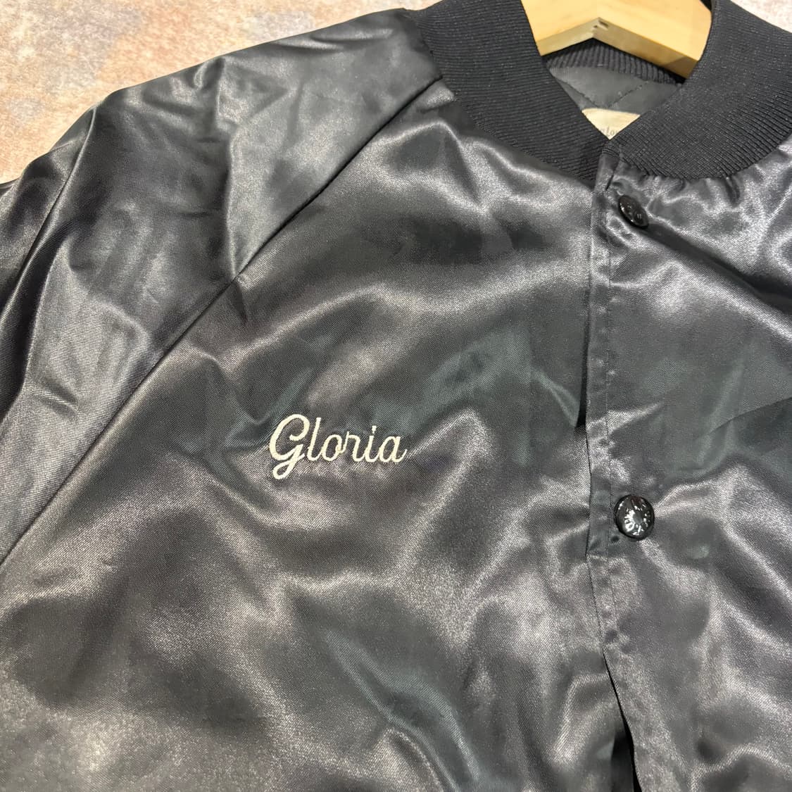 king Louie USA빈티지 자수 바시티봄버자켓 상품이미지4