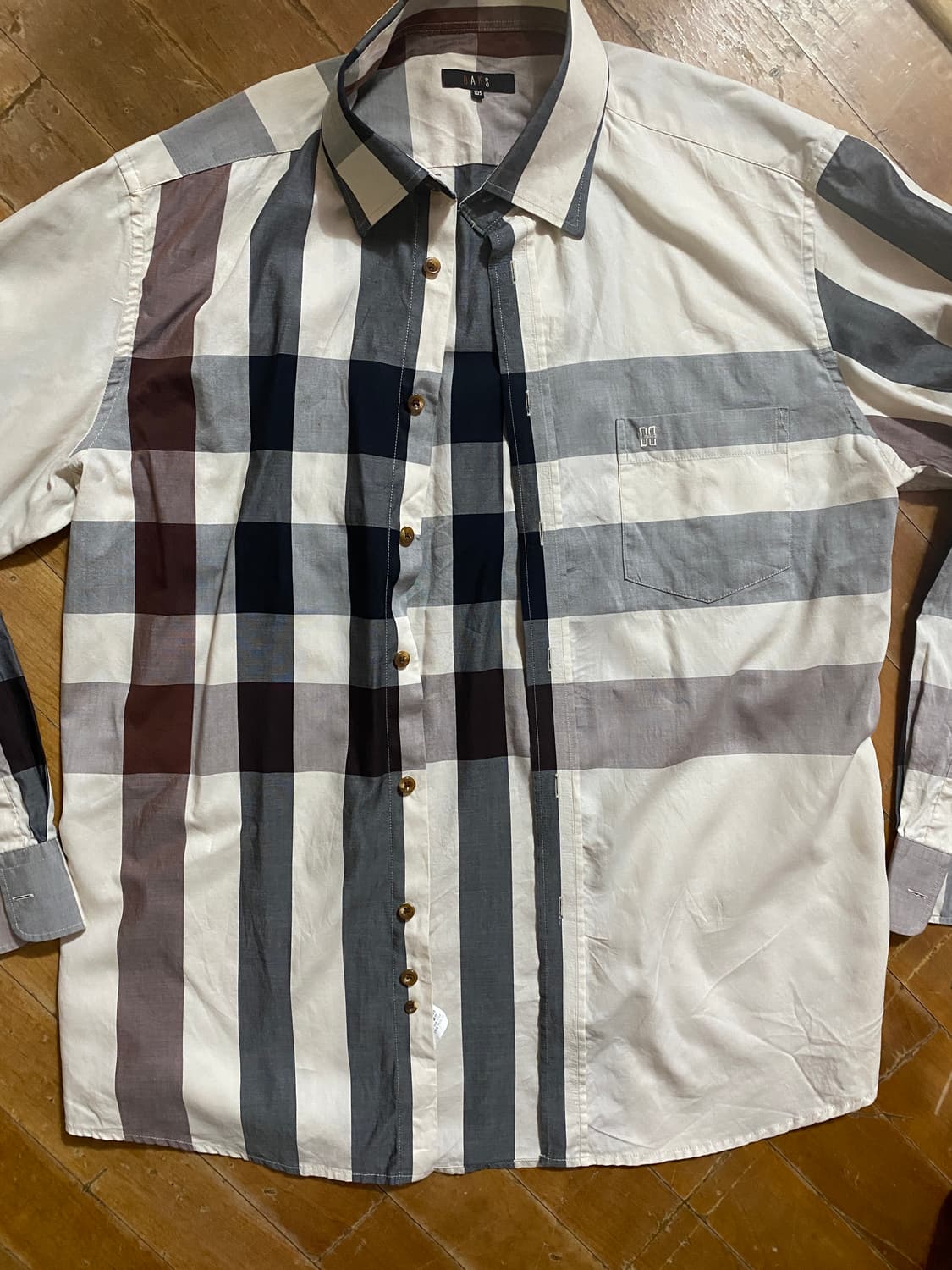 닥스 체크 여름 셔츠 105 상품이미지1