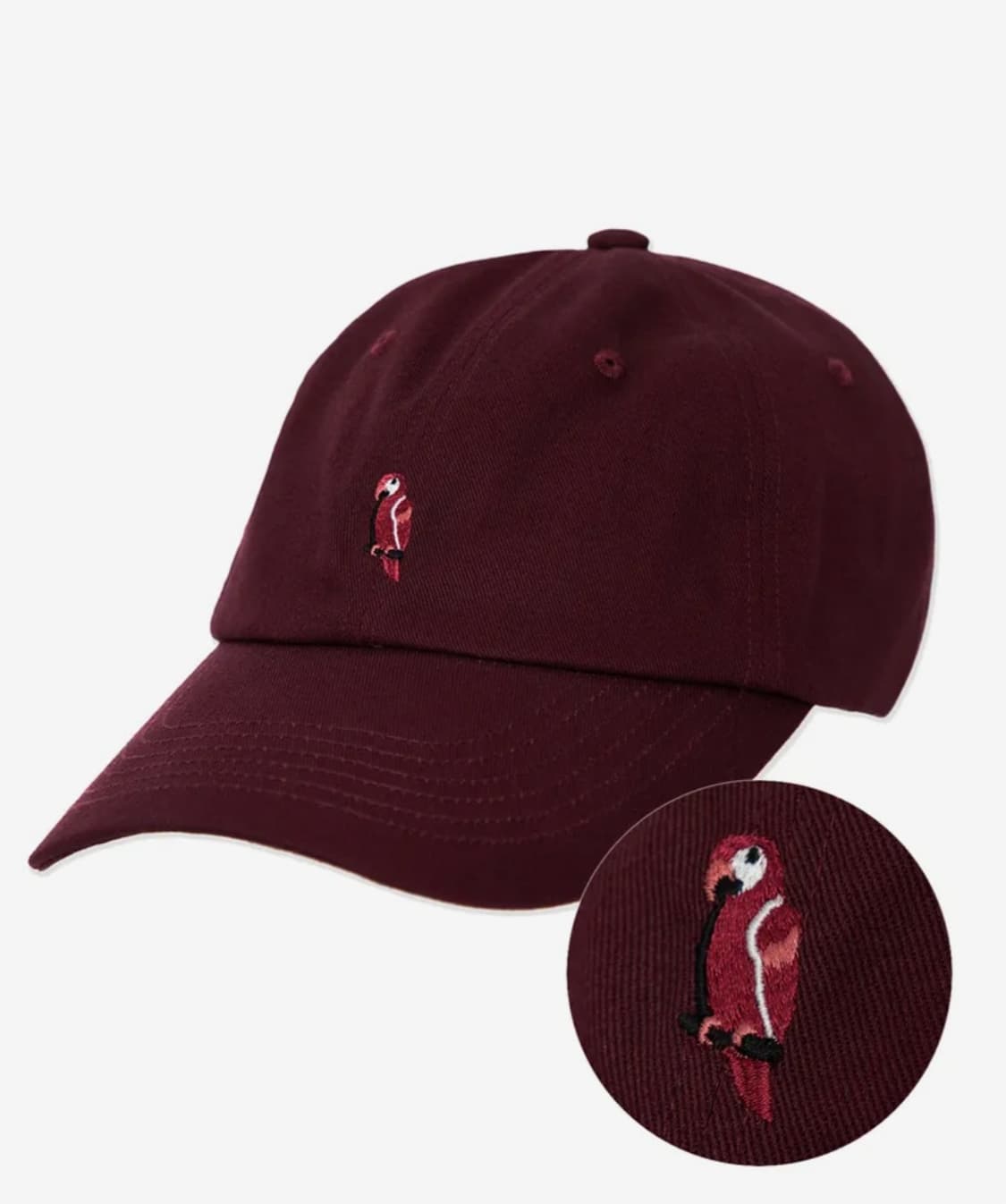 [OS] 칸코 풀 로고 볼캡 버건디 판매 상품이미지1