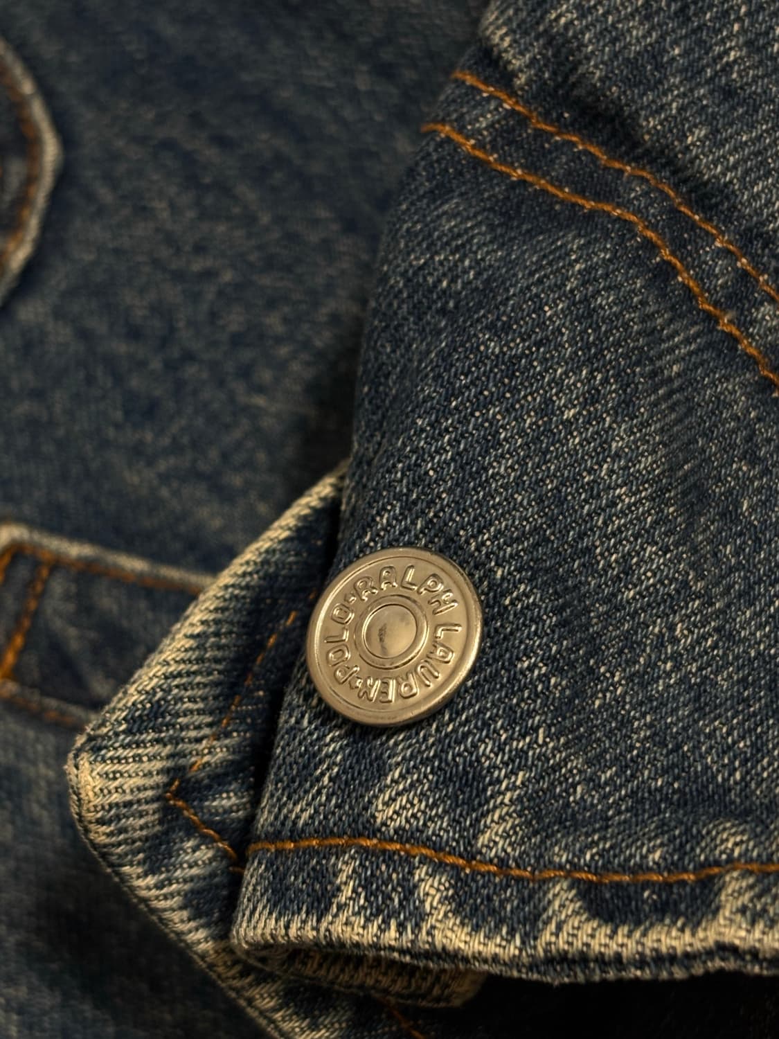 90s 폴로 랄프로렌 덩가리 데님 재킷 일본 상품이미지3