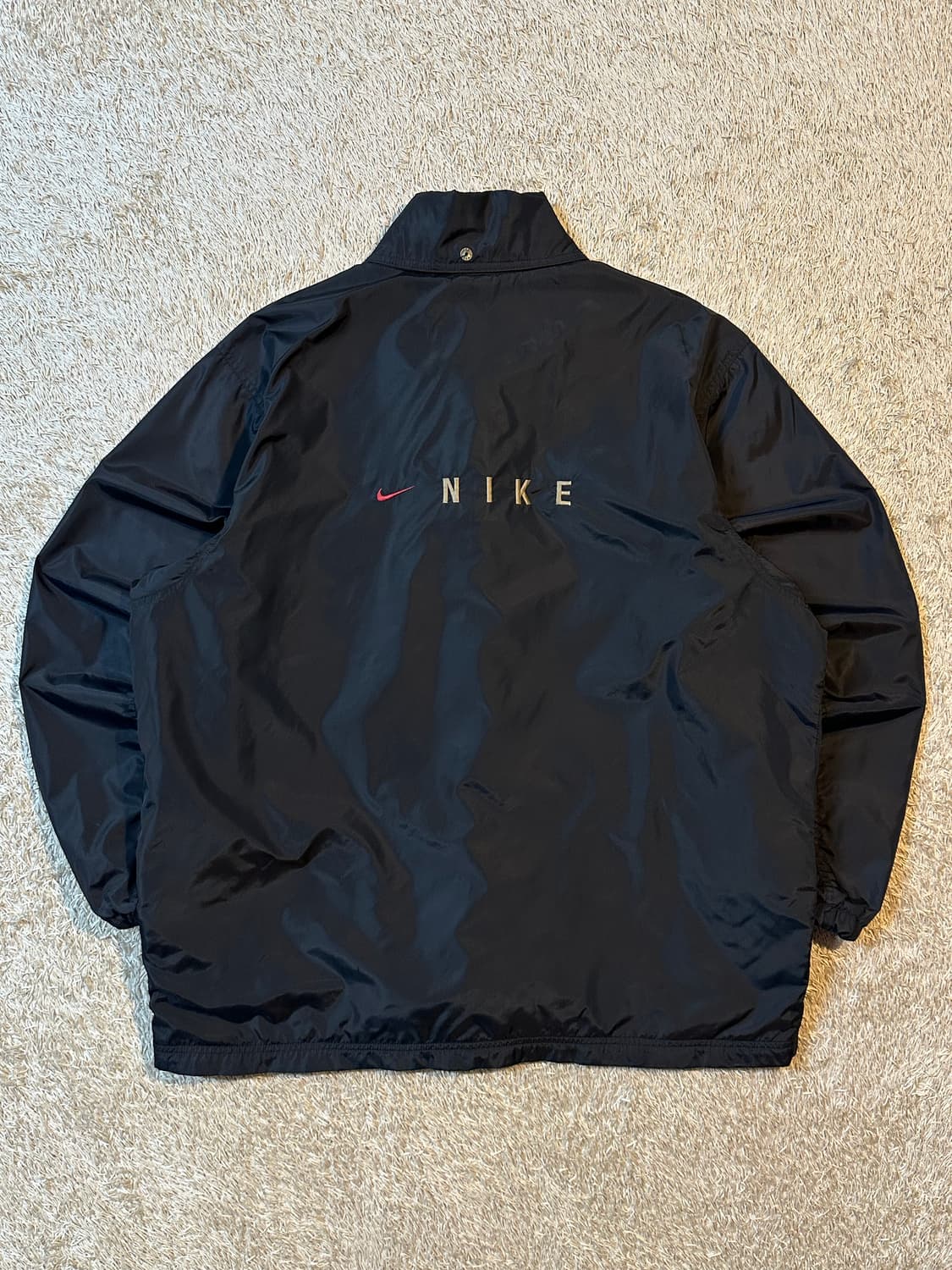 희귀) 90's 나이키 올드스쿨 백로고 코치 자켓 블랙 상품이미지3
