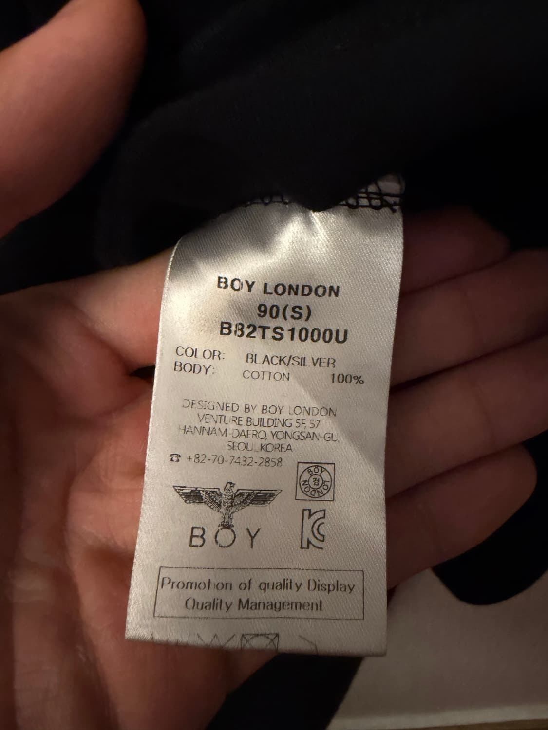 BOY LONDON Logo Graphic T-Shirt 상품이미지5