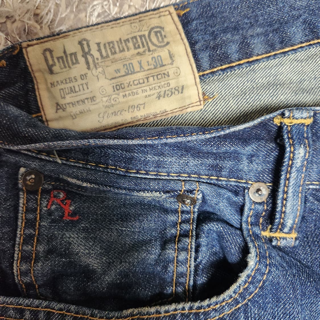 폴로랄프로렌 빈티지 데님 상품이미지4