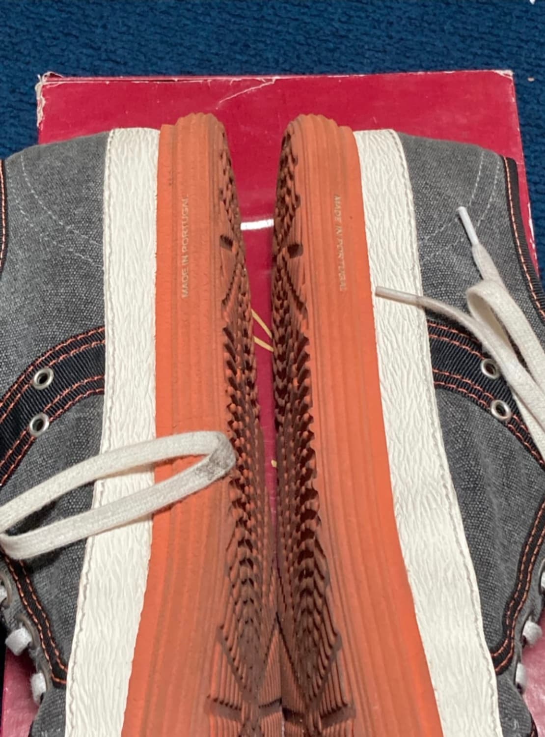 마틴로즈 베스켓볼 슈즈 다크인디고 캔버스44 상품이미지5