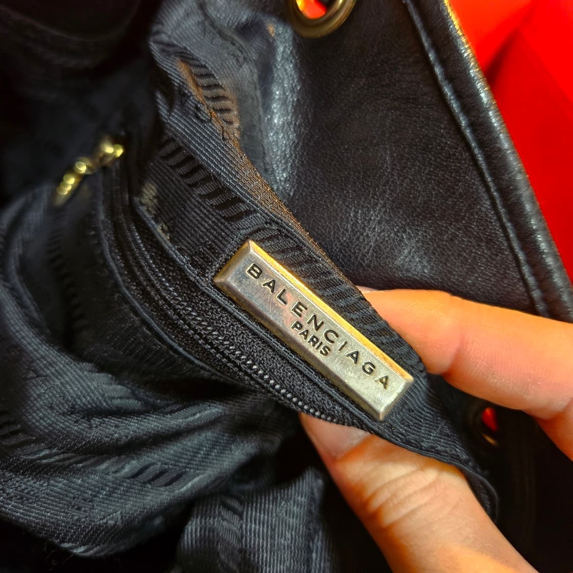 발렌시아가 빈티지 국내 라이센스 BB 가죽 퀄트 미니 백팩 상품이미지7