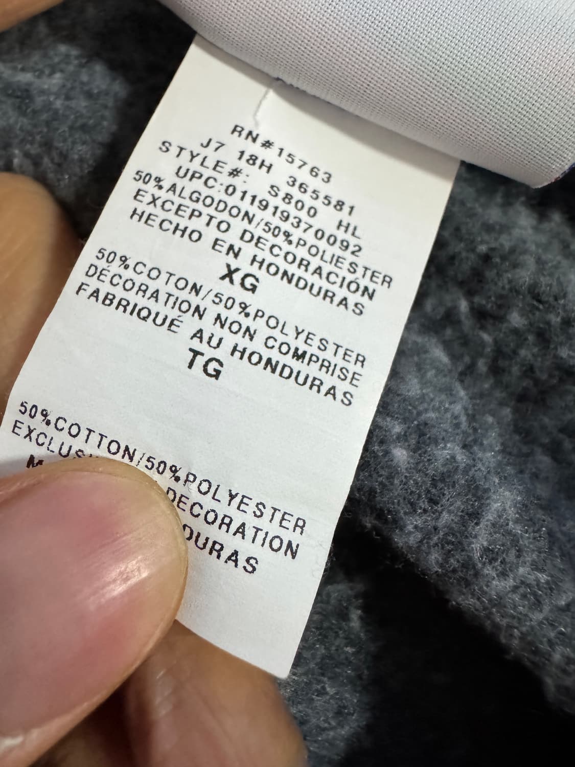 챔피온 X 카카오 빅 사이즈 뒷 프린팅 기모 후드집업 XL ~ 2XL 상품이미지5