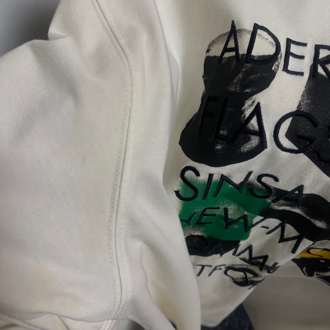 아더에러 스페이스 3.0 신사 티셔츠 화이트 상품이미지2