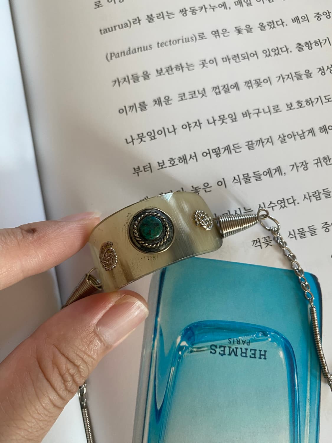 빈티지 에스닉 버팔로 혼 브레이슬릿 상품이미지8