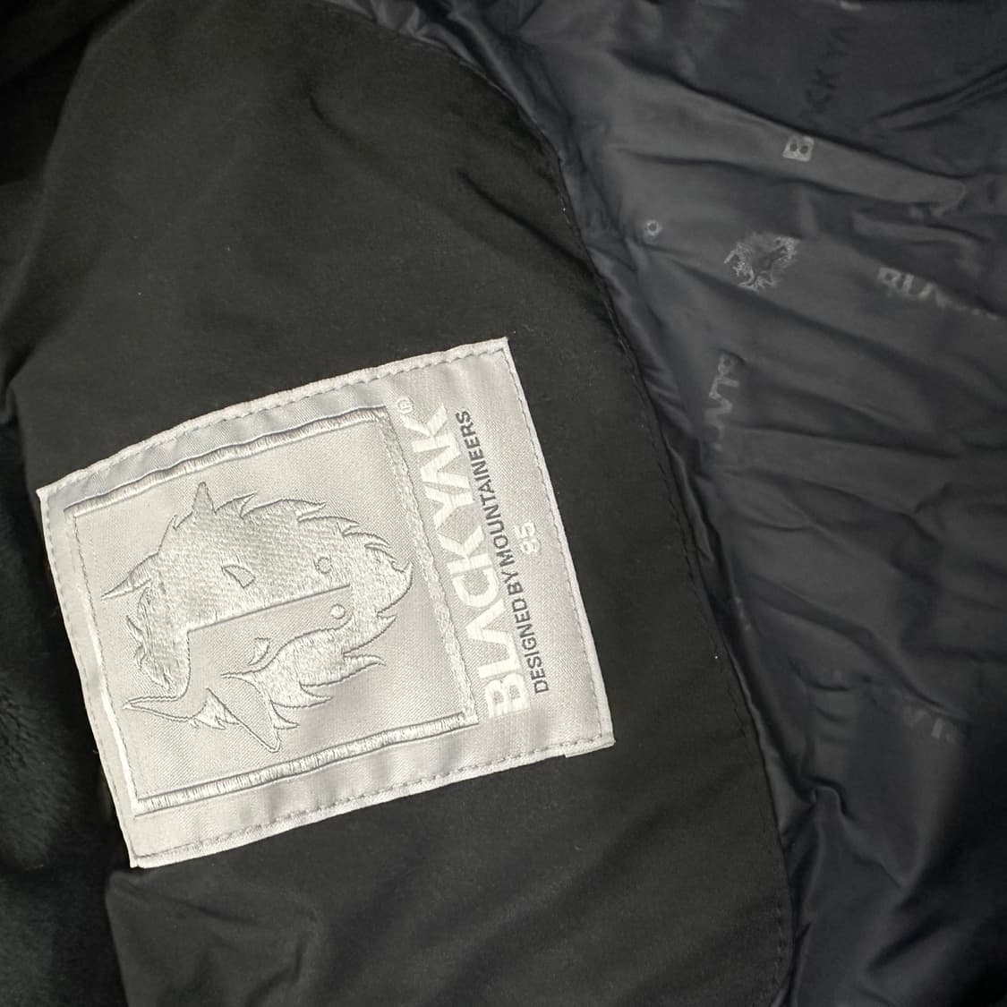 블랙야크 여성 구스다운 롱패딩 블랙 85(XS) 상품이미지8