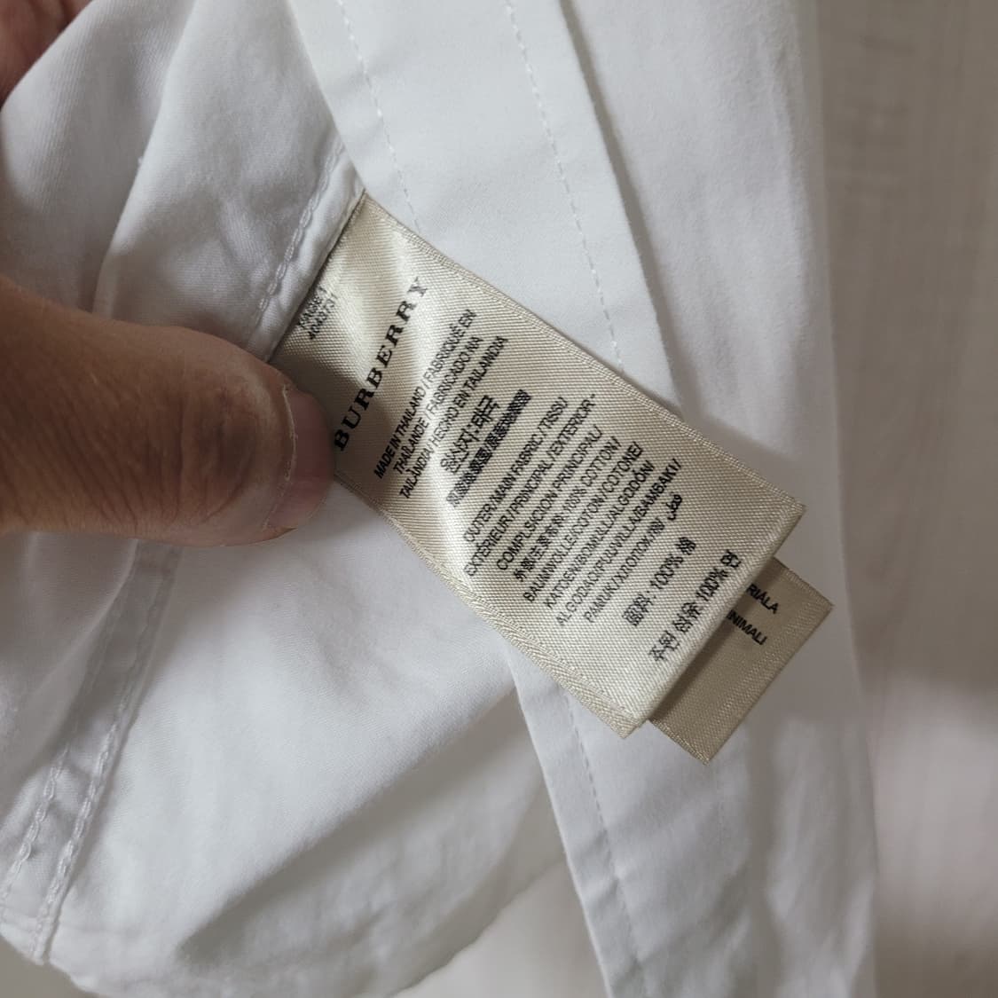 버버리 노바체크 셔츠 상품이미지4