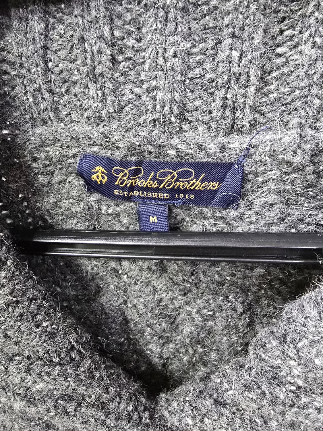 브룩스브라더스 그레이 케이블 니트 (1377) 상품이미지3