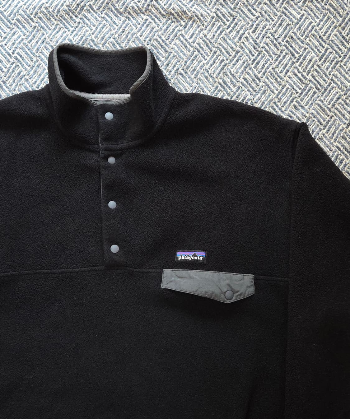 (L)파타고니아 블랙 신칠라 플리스 자켓 상품이미지2